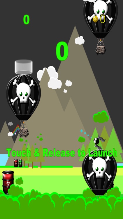 Toxic Rush - Balloon Jump Game