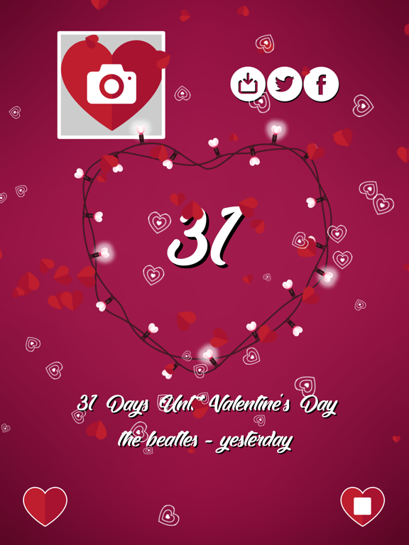 Countdown to Valentine's Day screenshot 8