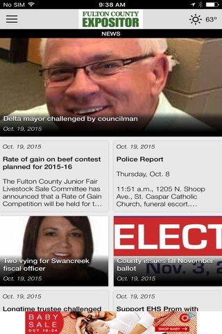 Fulton County Expositor screenshot 2