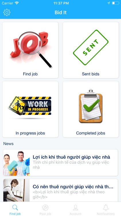 Bid It - Find job around you