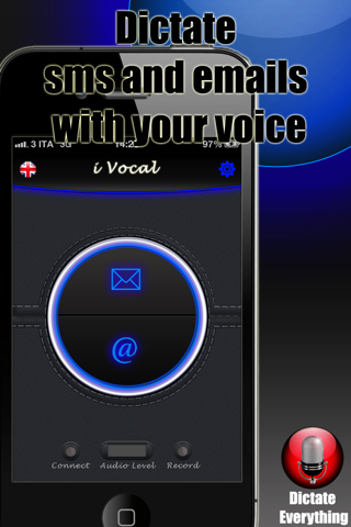 Dictate Everything SMS - EMAIL ( vocal dictation ) screenshot 3