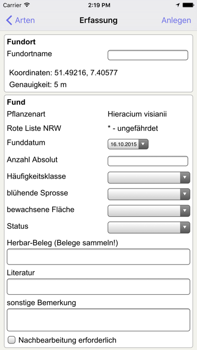 How to cancel & delete Floristische Kartierung NRW from iphone & ipad 2