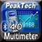 App for PeakTech 3440 Graphical Multimeters
