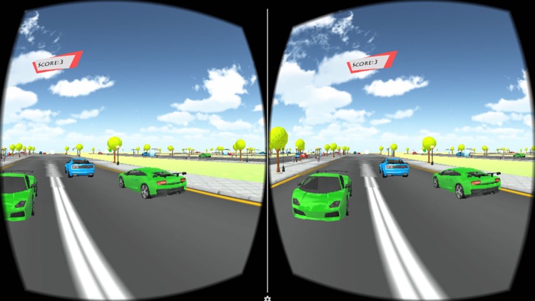 VR Real Traffic Road Crossing For Virtual Glasses