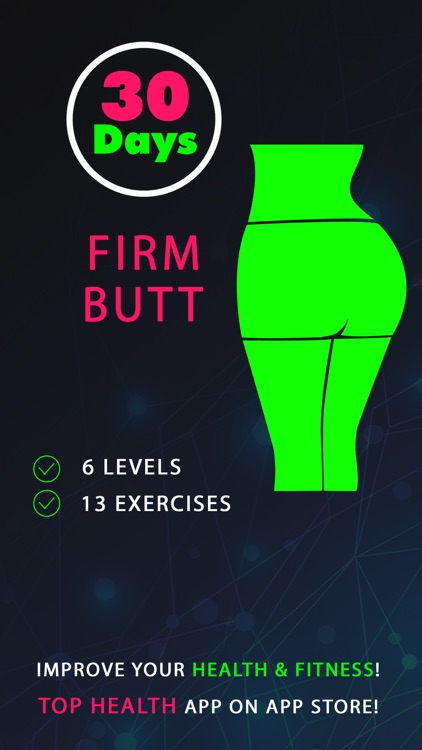 30 Day Firm Butt Fitness Challenges