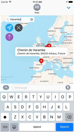 MapMap - Share locations & maps for iMessage(圖2)-速報App