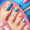 ** Decorate nails like a pro in one of the most popular toe nail salon games free