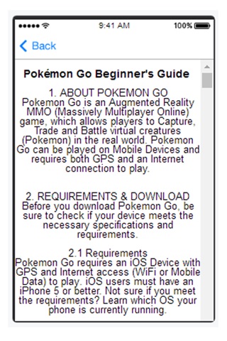 Top Guide for Pokemon Go screenshot 2
