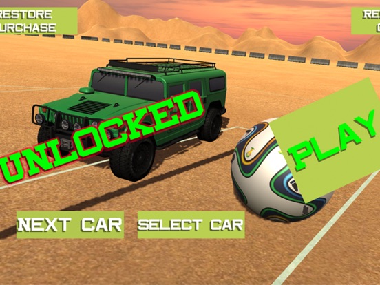 4x4 Drift Rocket Soccer League in the desertのおすすめ画像3