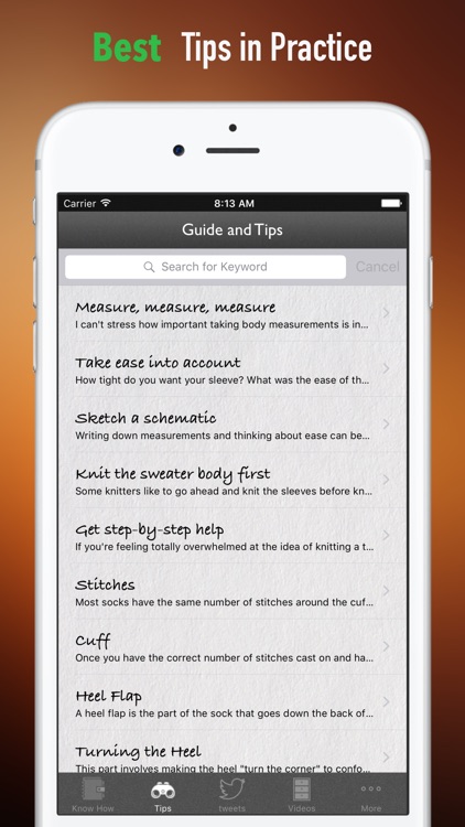 Top-Down Knitting:Templates and Design Guide screenshot-3