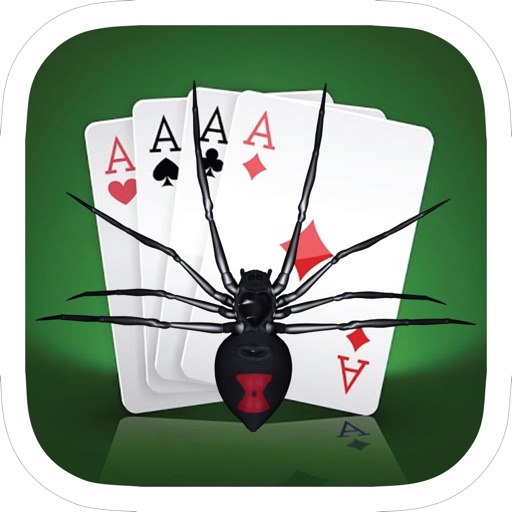 Spider Solitaire Full Square Deck Spiderette iOS App