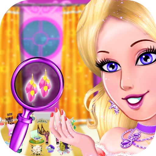 girl makeover hidden object icon