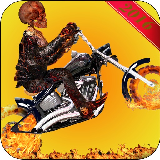 Moto-X biker Ghost Hell Ride Stunts Extreme Madnes icon