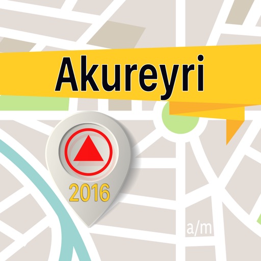 Akureyri Offline Map Navigator and Guide icon