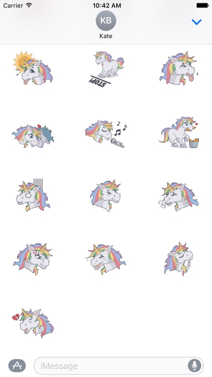 Rainbow Unicorn Sticker