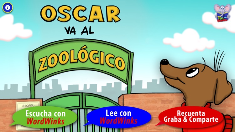 Oscar Va al Zoológico con WordWinks y Recontar, Grabar, y Compartir