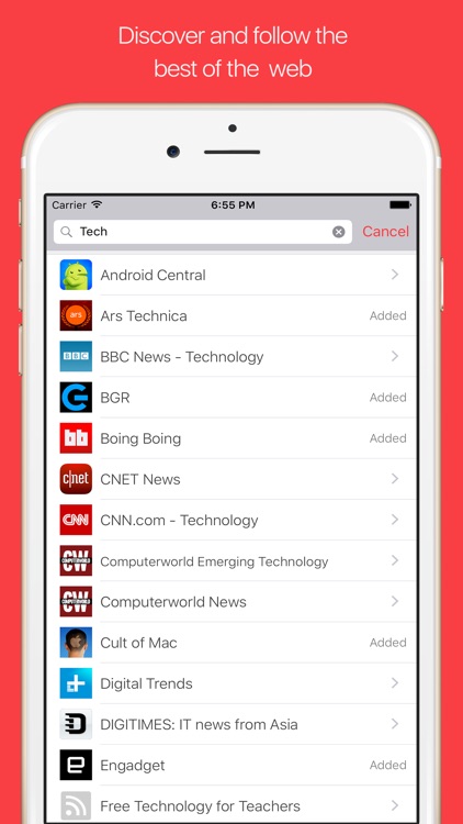 NewsFlash RSS Reader - Discover, Read & Share the best of the Web screenshot-4