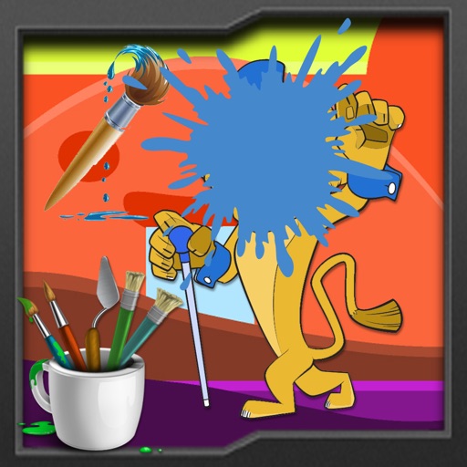 Color For Kids Game Madagascar Version iOS App