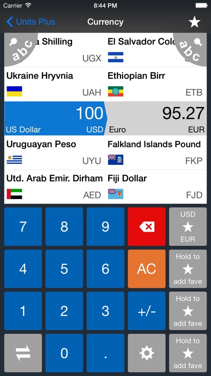 Units Plus Converter - Convert Any Unit & Currency