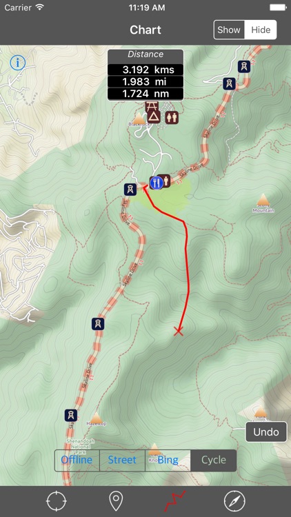 Shenandoah National Park – GPS Offline Navigator