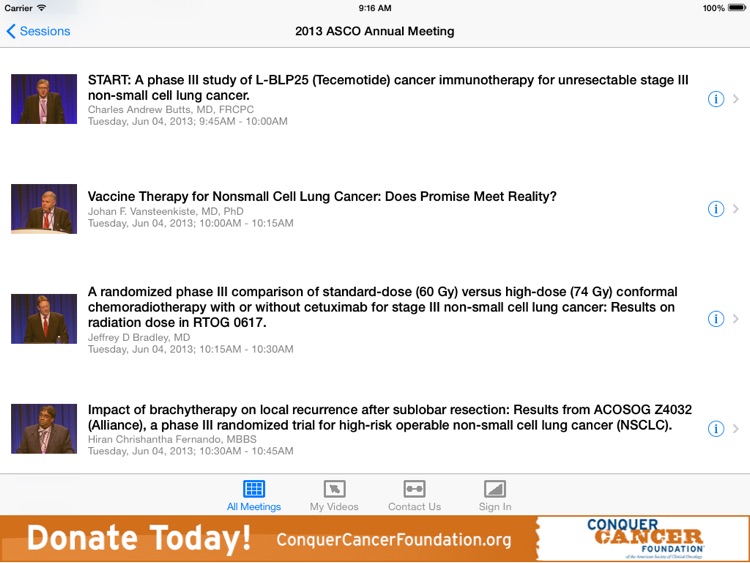ASCO iMeeting screenshot-3