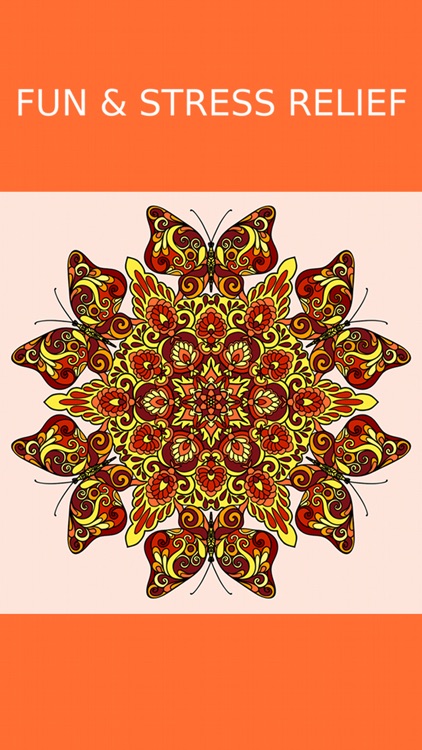 Mandala Coloring Book Adult.s Calm Color Therapy screenshot-3