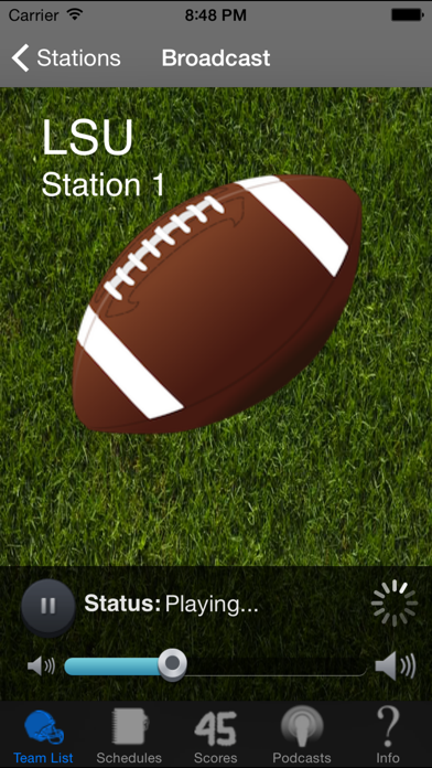 College Football Radio & Live Scores + Highlights Screenshot 3