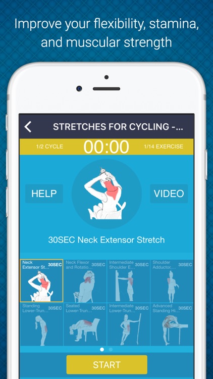 Cycling Stretches FREE-  Best for Cyclists