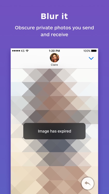 Blur - Share disappearing private photos screenshot-3