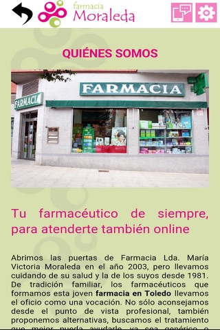 Farmacia Moraleda screenshot 3