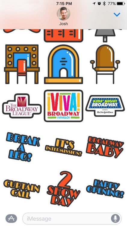 Broadway Stickers