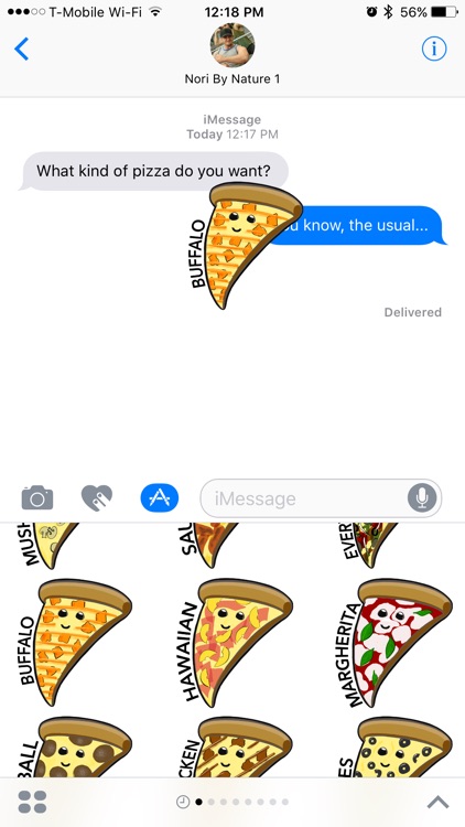 Pizza Topping Stickers