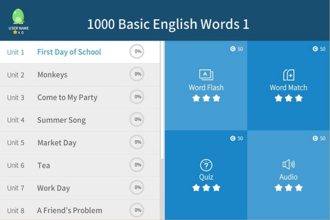 1000 Basic English Words 1 screenshot 4