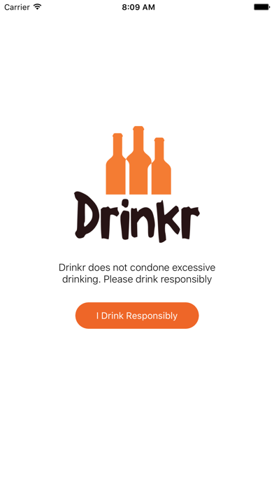 How to cancel & delete Drinkr - Drinkr Responsibly from iphone & ipad 1