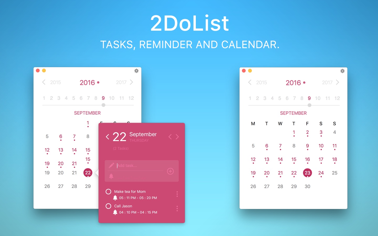 ‎2DoList - Task, Reminder and Calendar on the Mac App Store
