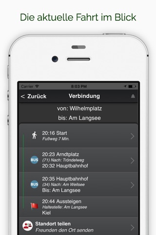 A+ Fahrplan Kiel Premium screenshot 4