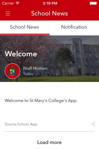 St Mary's College Galway screenshot 2