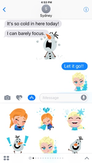 Disney Stickers: Frozen(圖1)-速報App