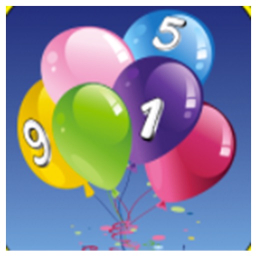 Cool games popping balloons icon