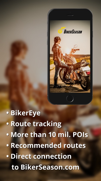 BikerSeason – track, navigate and discover