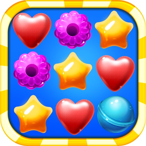 Candy Yummy - Jelly of Crush Soda Match Three Game iOS App