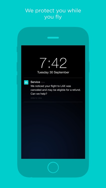 Service - get compensated for flight delays screenshot-4