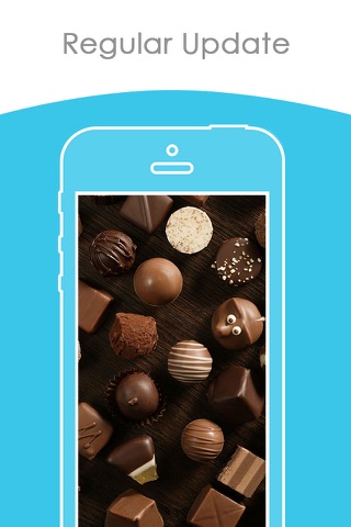 Free chocolate wallpapers | Best Toffee Background screenshot 3