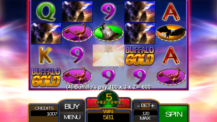 Buffalo Gold Slot Game - FREE screenshot-3