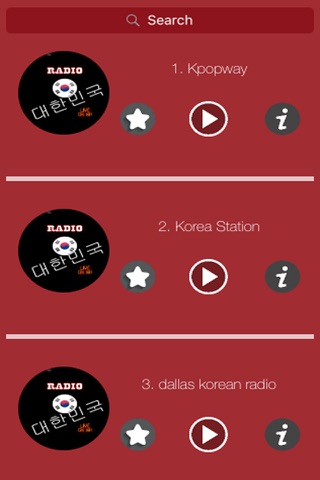 한국의 라디오 방송국 - Top Stations Music Player FM Live screenshot 3
