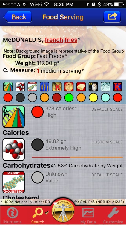 iNutrients - 10 Nutrients Incl. Carbs & Vitamin K screenshot-4