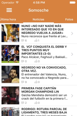 Somosche - "para fans del Valencia CF" screenshot 2