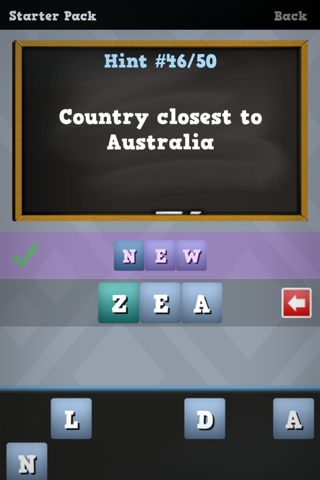 Ms. Alma Triv-E's Puzzle Shuffle Trivia screenshot 3
