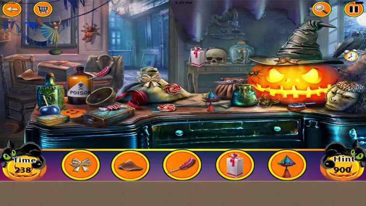 Free Hidden Objects : Home Of Halloween screenshot-4