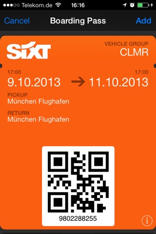 SIXT rent, share, ride & plus screenshot 4